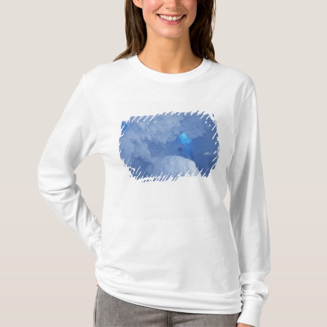 Antarctica, Ross Island, Cape Evans, Snow cave T-Shirt (Front)