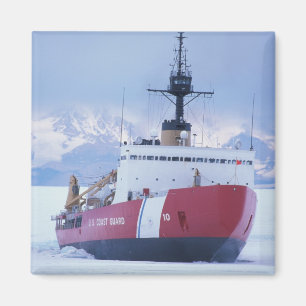 Antarctica, Ross Island, McMurdo Station, USCG Magnet