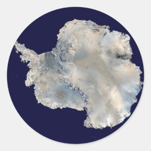 Antarctica Round Sticker