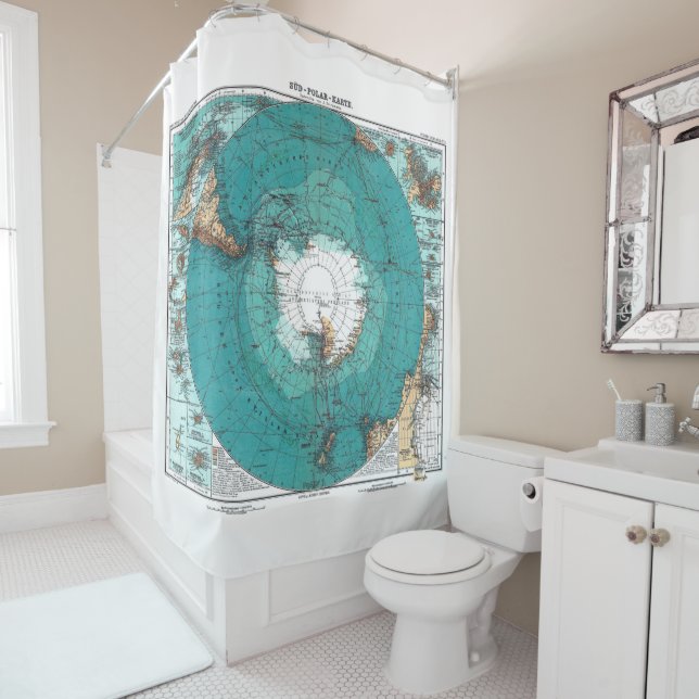 Antarctica Shower Curtain (In Situ)