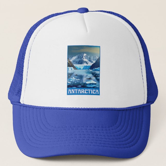 Antarctica Trucker Hat (Front)