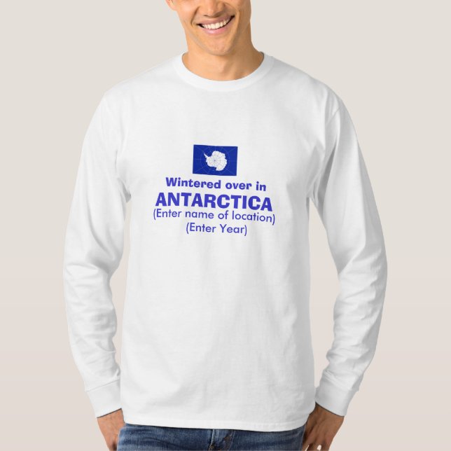Antarctica Wintered Over Shirt (Front)