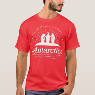Antarctica  With Penguins  T-Shirt