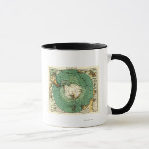 AntarcticaPanoramic MapAntarctica Mug