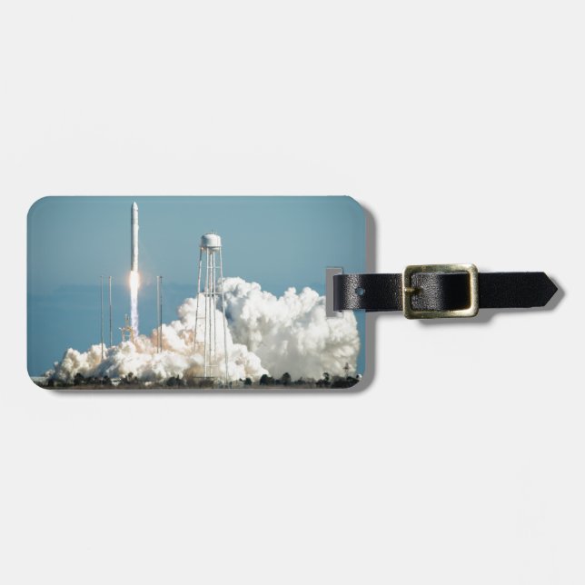 Antares Rocket Launch Luggage Tag (Front Horizontal)