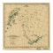 Antartic Regions "Drift of the Endurance" 1918 Map