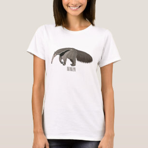 Anteater cartoon illustration T-Shirt