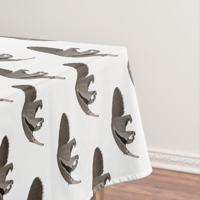 Anteater cartoon illustration  tablecloth (In Situ)