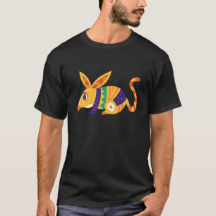 Anteater Dia De Los Muertos Colourful Day Of Dead  T-Shirt