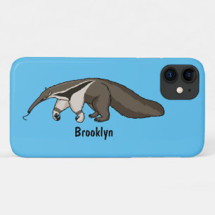 Anteater happy cartoon illustration Case-Mate iPhone case