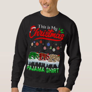 Anteater Lover This Is My Christmas Pajama Xmas Li Sweatshirt