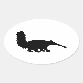 Anteater Oval Sticker