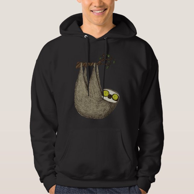 Anteater Sloth Hoodie (Front)