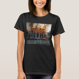 Antebellum Mansion | Fire erupts Nottoway Resort T-Shirt