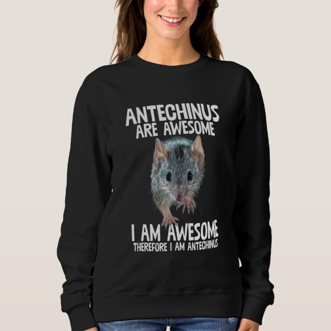 Antechinus Are Awesome Therefore Im Antechinus Hum Sweatshirt (Front)