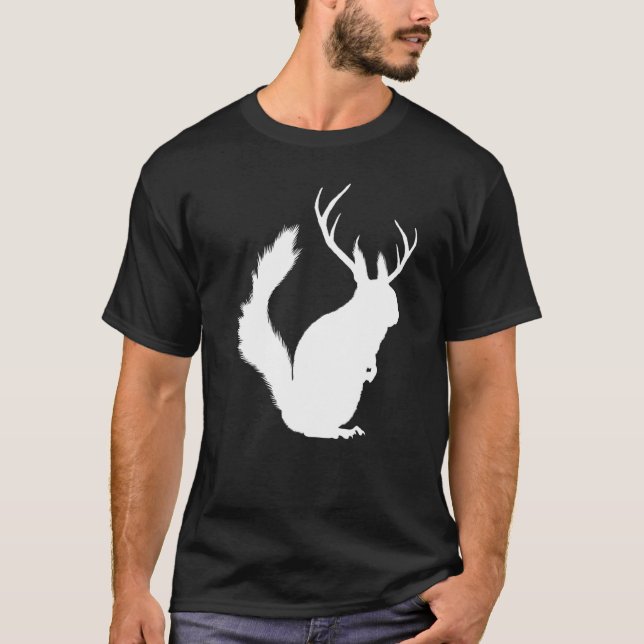 Antelabbit Squirrel  Cute Rabbit Animal  Graphic T-Shirt (Front)