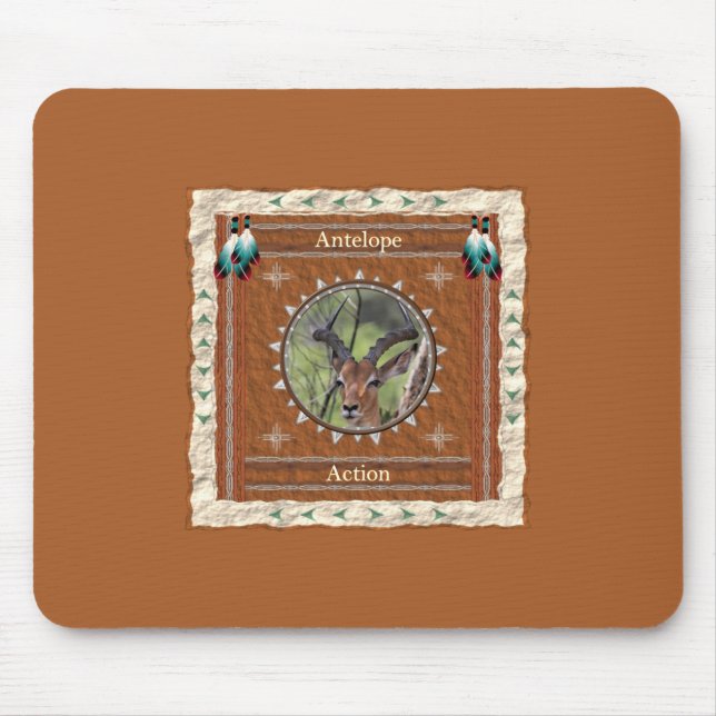 Antelope Action Energy  Mouse Pad (Front)