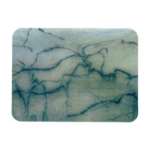 Antelope and bison, Perigordian (cave painting) Magnet