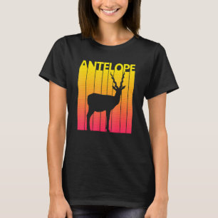 Antelope Animal Retro Costume T-Shirt