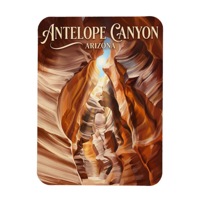 Antelope Canyon Arizona Magnet (Vertical)