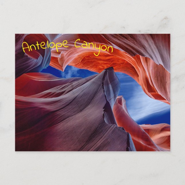 Antelope Canyon Arizona Postcard (Front)