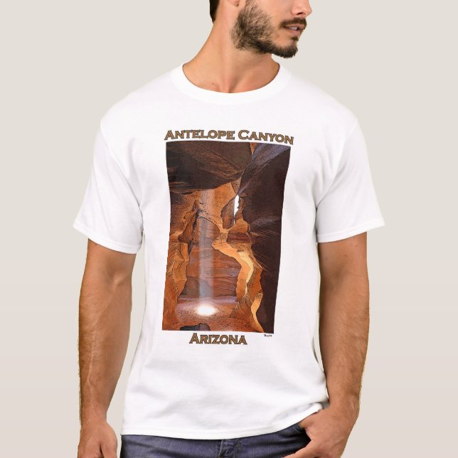 Antelope Canyon-Arizona T-Shirt (Front)