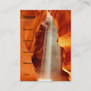 Antelope Canyon Business Card
