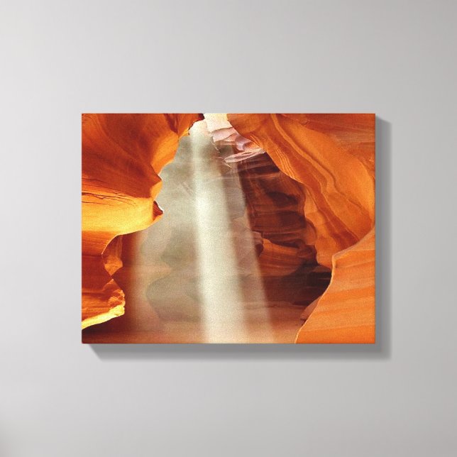 Antelope Canyon Canvas Print (Front)