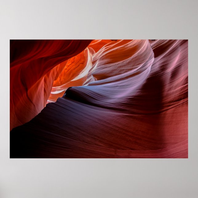 Antelope canyon canyon sandstone poster (Front)