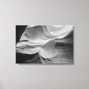 Antelope canyon caves canvas print