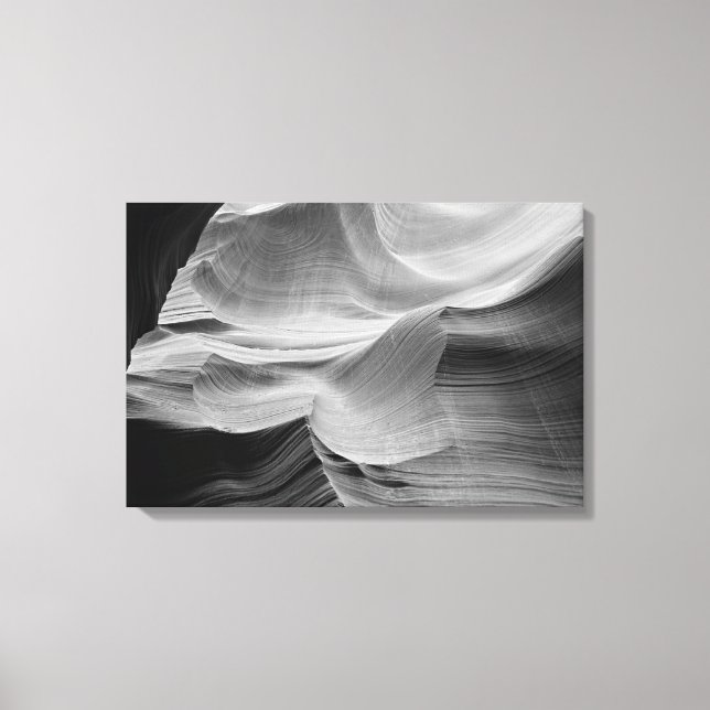 Antelope canyon caves canvas print (Front)
