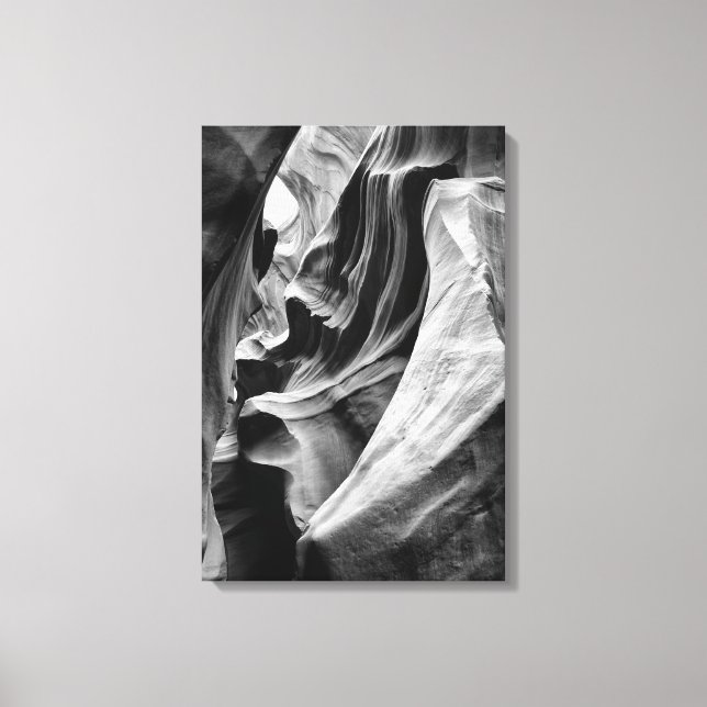 Antelope canyon caves canvas print (Front)