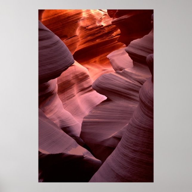 Antelope Canyon Formations Poster (Front)