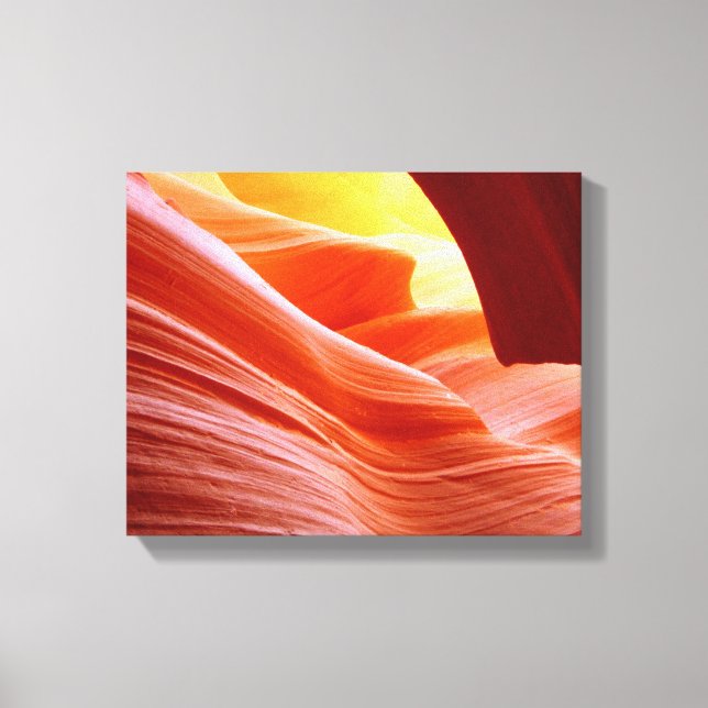 Antelope Canyon in Arizona  Canvas Print (Front)