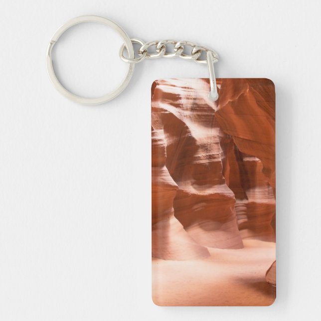 Antelope Canyon, Naturally Lit Key Ring (Front)