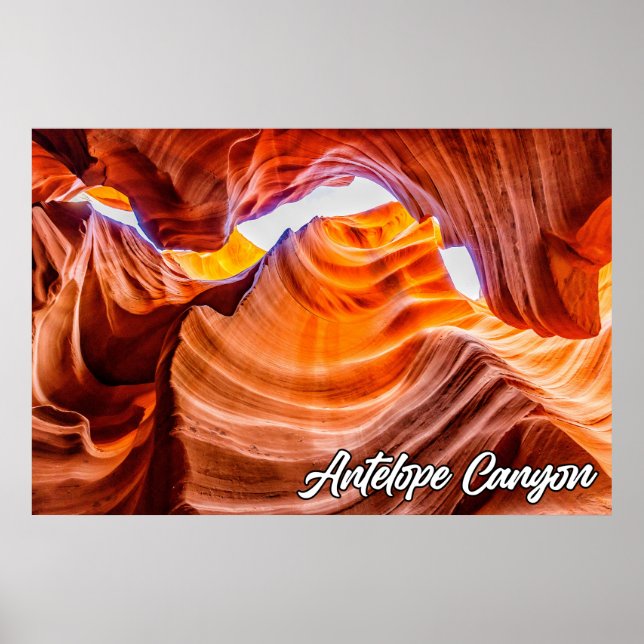 Antelope Canyon Navajo Nation, USA Poster (Front)