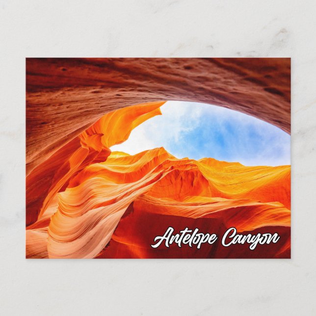 Antelope Canyon, Page, Arizona, United States Postcard (Front)