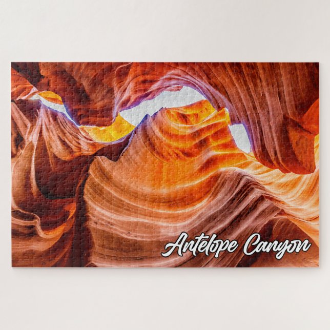Antelope Canyon, Page, Arizona, USA Jigsaw Puzzle (Horizontal)