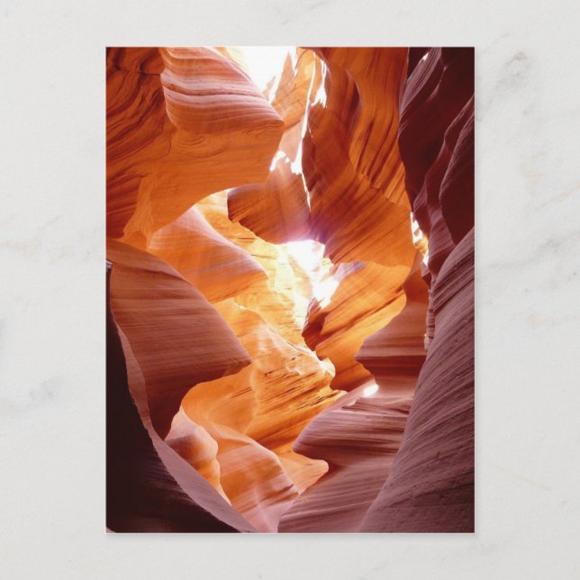 Antelope canyon postcard (Front)