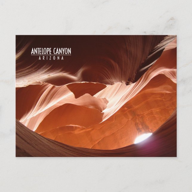 Antelope Canyon Postcard (Front)