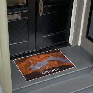 Antelope Canyon Sky View Arizona Doormat