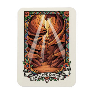 Antelope Canyon Souvenir Magnet