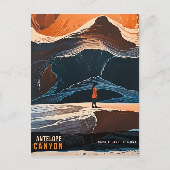 Antelope Canyon, USA Postcard (Front)