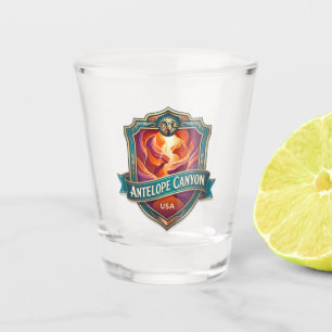 Antelope Canyon USA Shot Glass