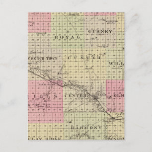 Antelope County, Nebraska Postcard