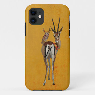 ANTELOPE & FLORAL OWL Case-Mate iPhone CASE