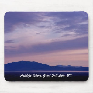 Antelope Island, Great Salt Lake, UT Mouse Pad