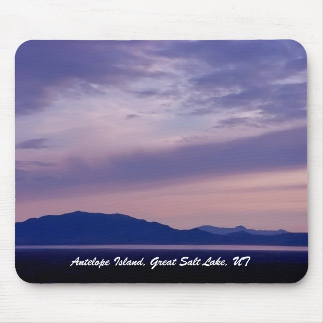 Antelope Island, Great Salt Lake, UT Mouse Pad (Front)
