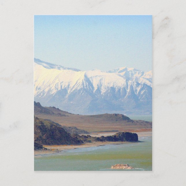 Antelope Island on the Great Salt Lake Postcard (Front)