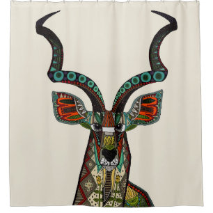 antelope ivory shower curtain